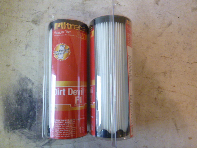 2 3M Filtrete Vacuum Filters
