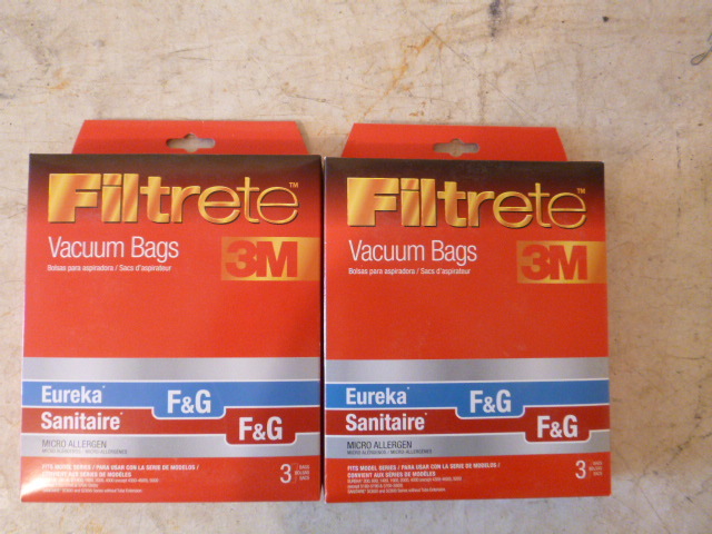 2 3M Filtrete Vacuum Bags