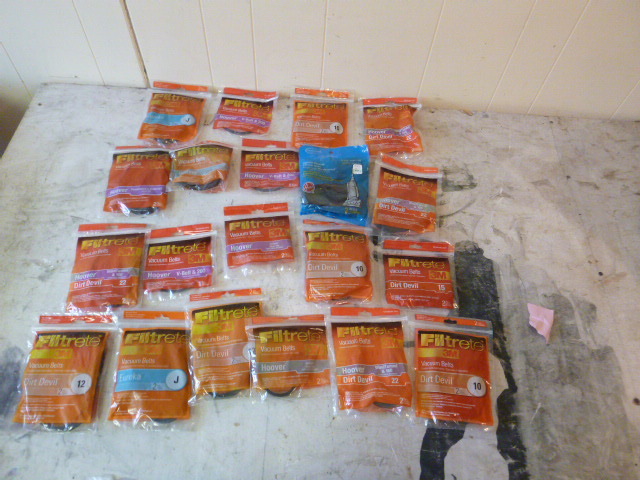 Lot of Vacuum Cleaner Belts