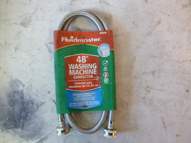 Fluidmaster 48 Metal Washing Machine Connector