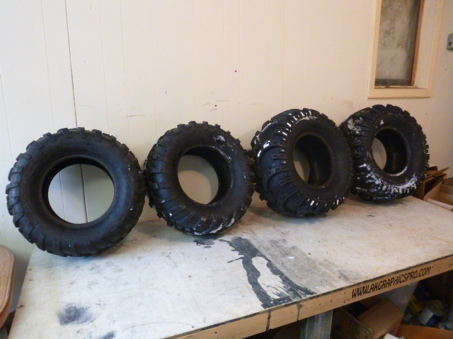 4 New ATV Tires