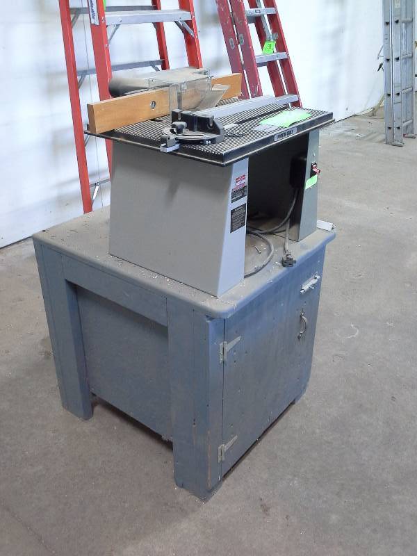 Porter cable shaper table
