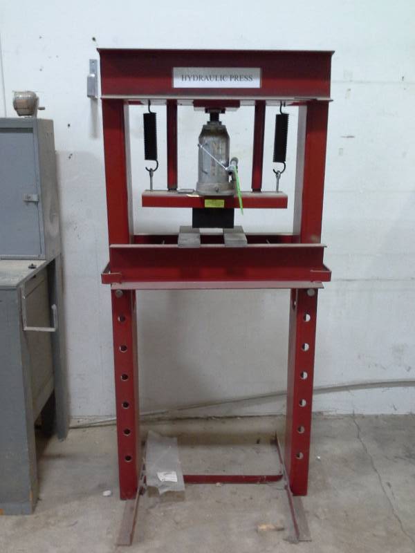20 ton hydraulic press, brand unknown