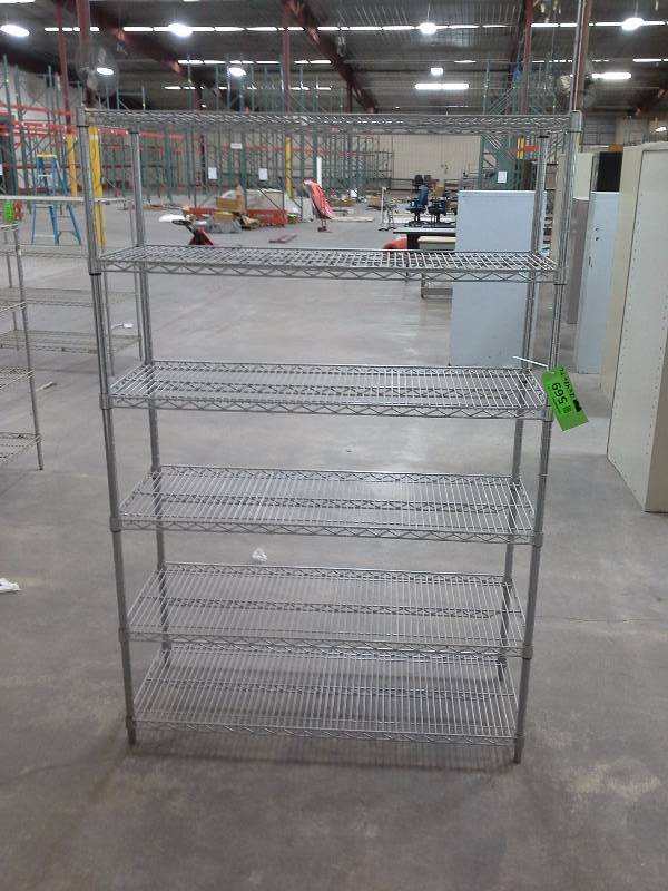 Wire shelving unit, NSF