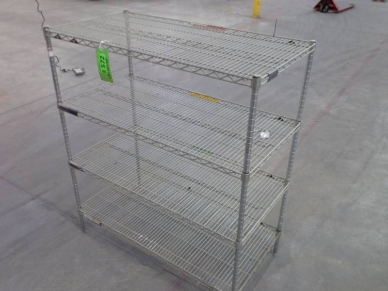 Wire Metro shelving unit, NSF