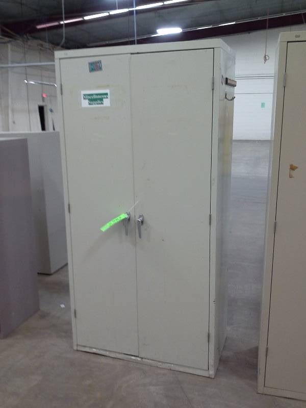 Metal cabinet with miscellaneous hook