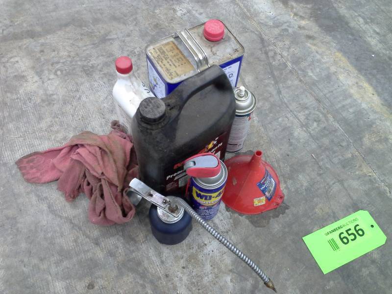 Various lubricants lot