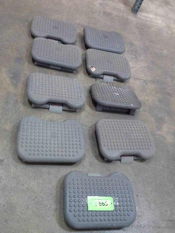Approximately (9) foot pedestals