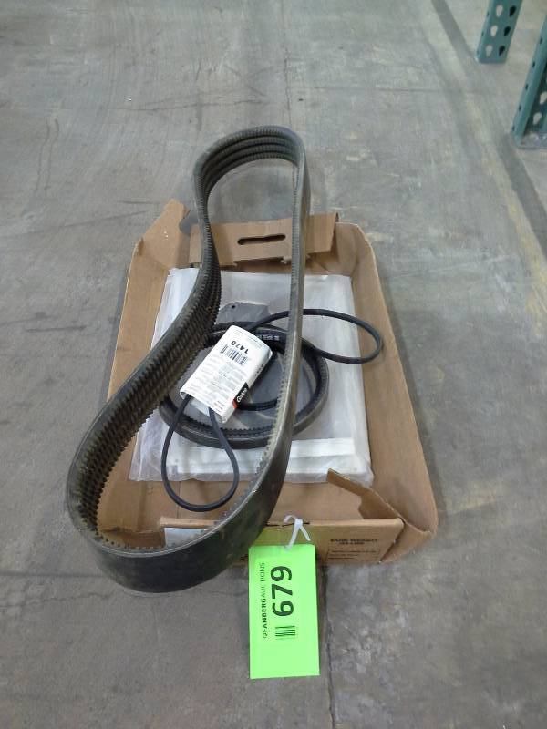 Miscellaneous belt lot