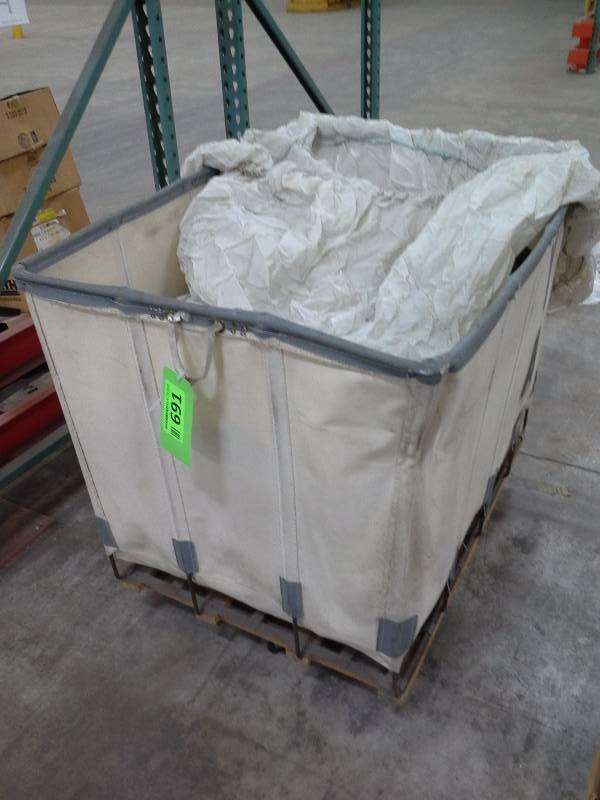 Bin full of bin coverings