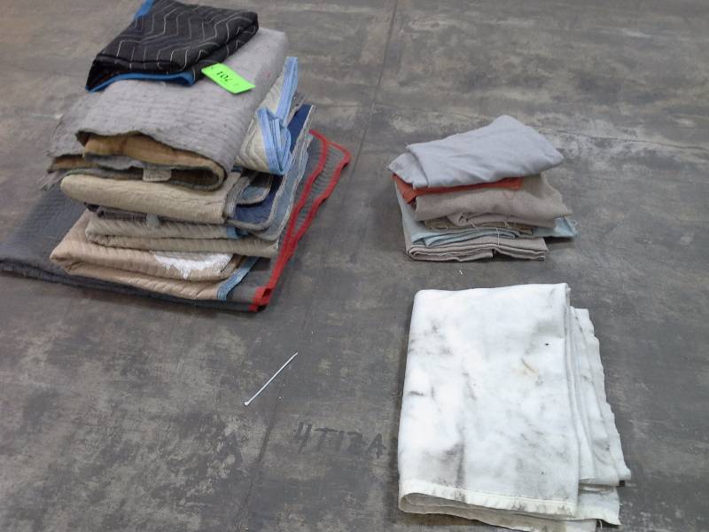 Shipping and receiving blankets, other blankets