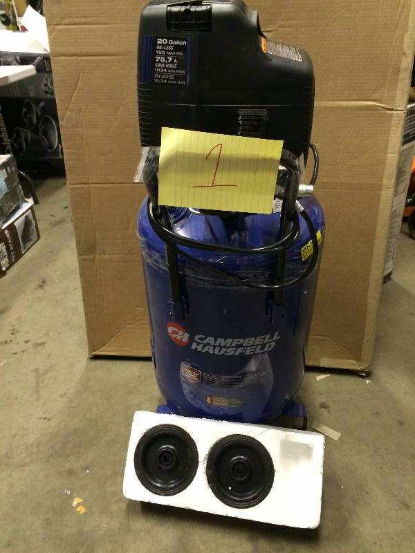 CH 20 Gal Compressor Like new