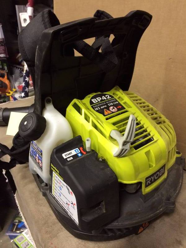 Ryobi BackPack used tested works