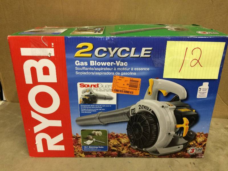Ryobi 2 Cycle Gas Blower in like new condition