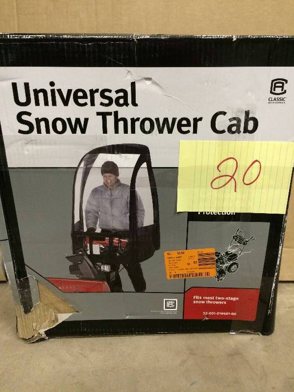 Universal Snow Thrower Cab