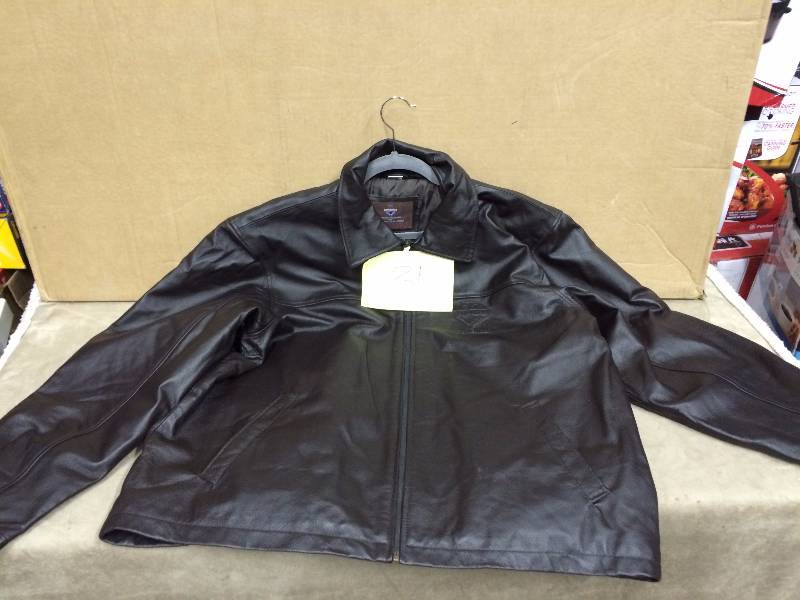 Leather Jacket Large New