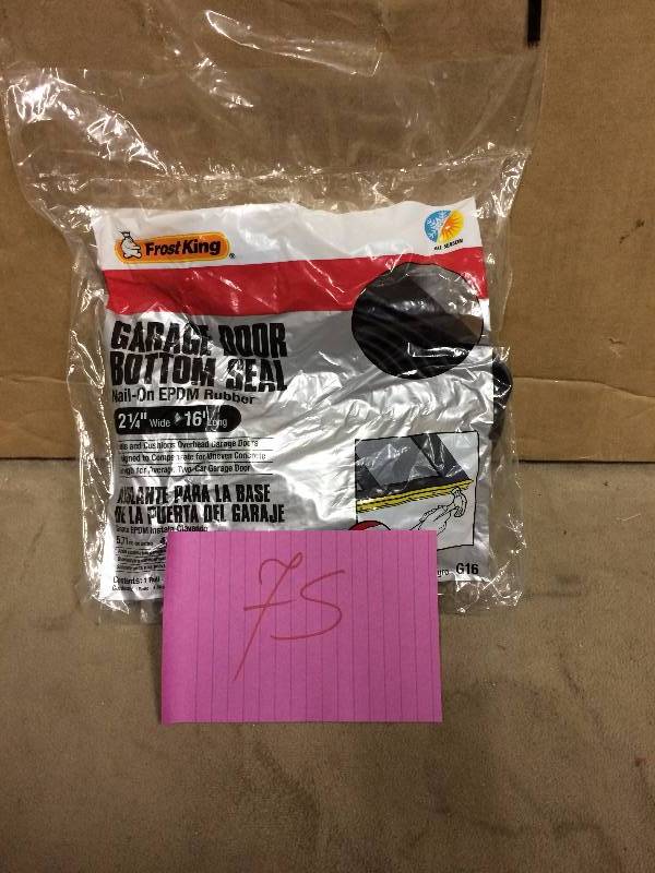 Garage Door Bottom Seal New