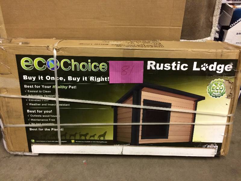 ECO Choice Rustic Lodge New