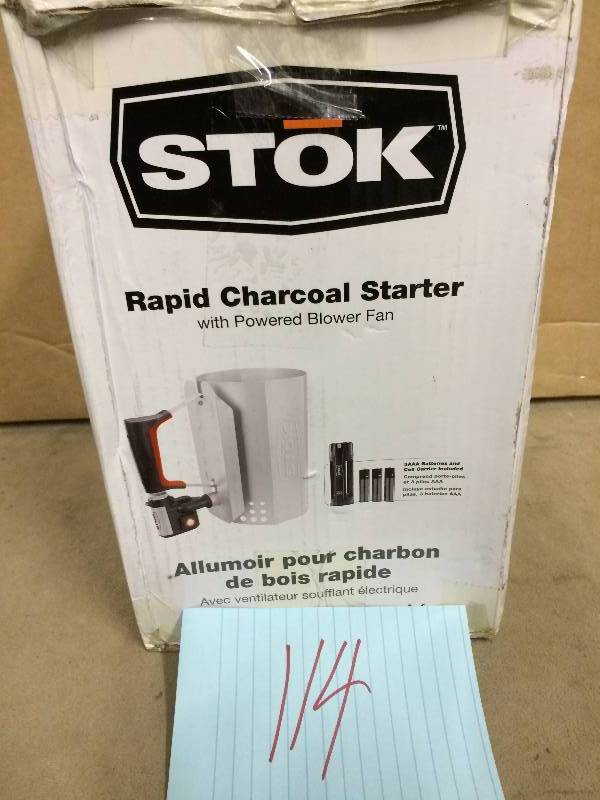Rapid Charcoal Starter, New one piece broke