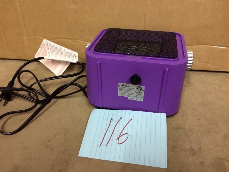 Hunter Ceramic  Heater  Tested works
