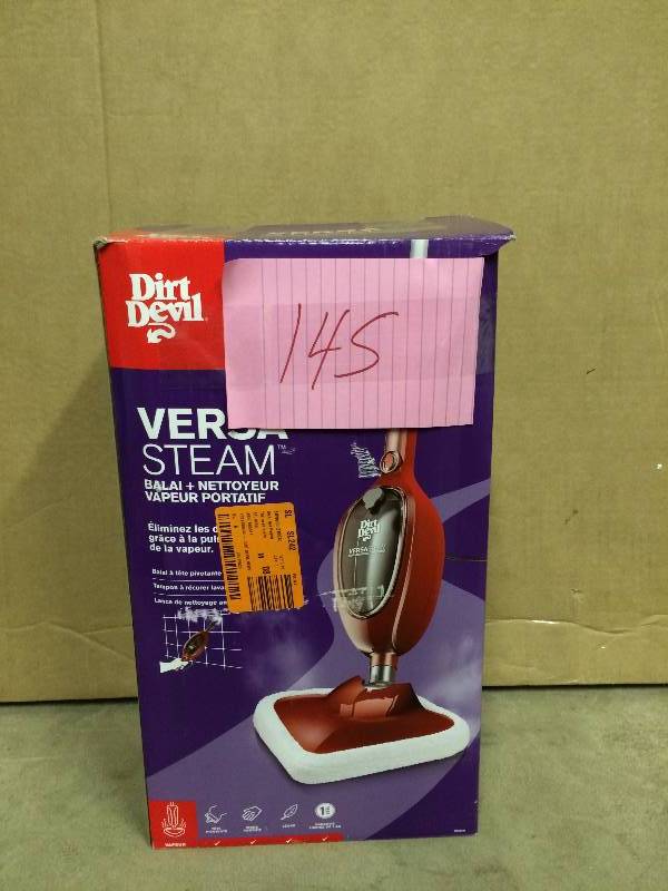 Dirt Devil Versa Steam Used tested works