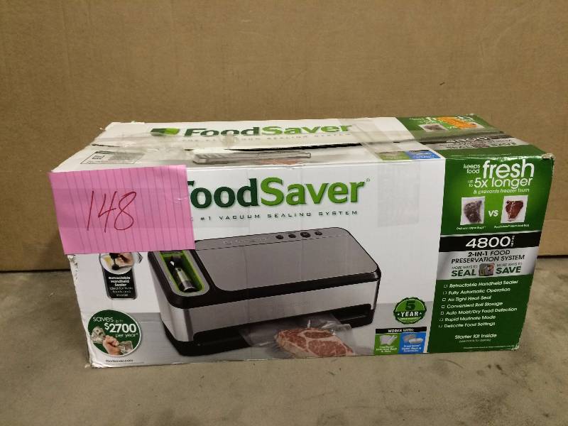 Food Saver 4800 Series in Like new condition