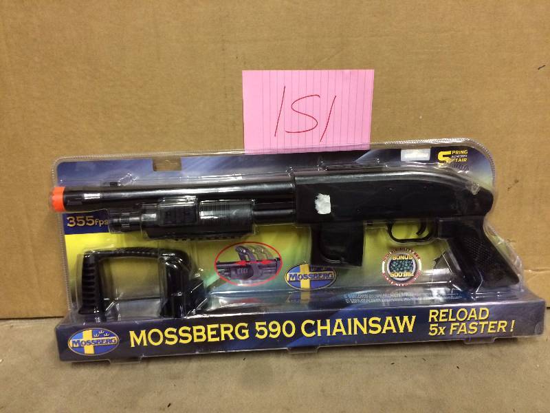 Mosseberg 590 Chainsaw Air Soft Gun