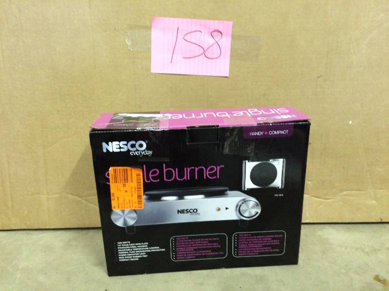 Nesco Single Burner used tested works