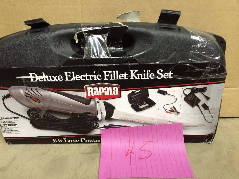 Rapala Deluxe Electric Knife Set New
