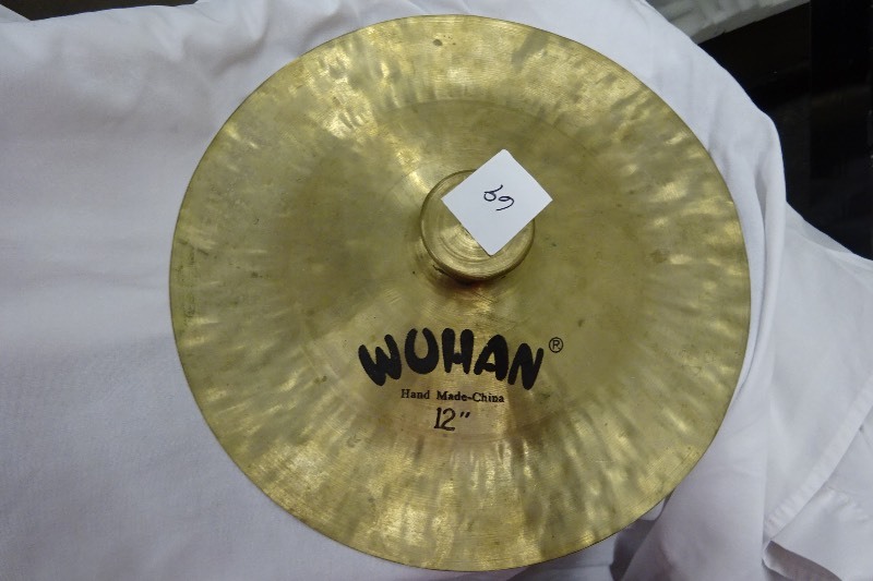 lot 69 image: uhan 12 Handmade China Cymbal