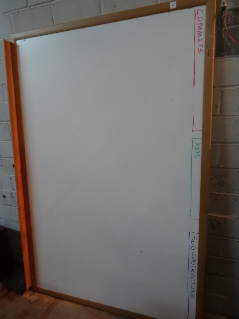 72 X 48 White Board