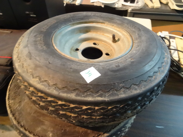 5-70-8 Trailer Tire and 4 Hole Rim