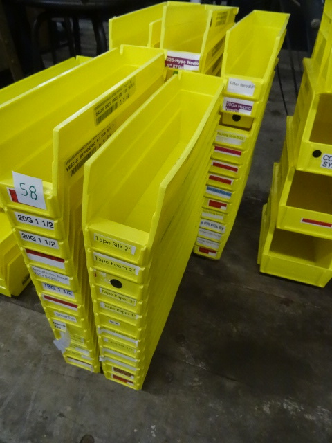 60 Hardware Bins 12 X 3