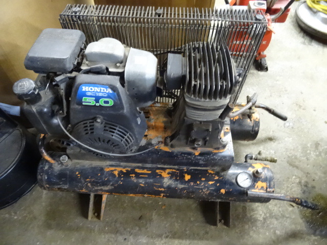 Gas Powered Air Compressor Honda