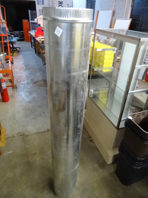 2 Pieces of Vent Duct Work 8 X 60