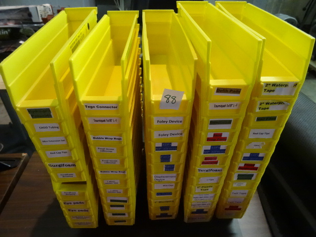 55 Hardware Bins 12 X 3