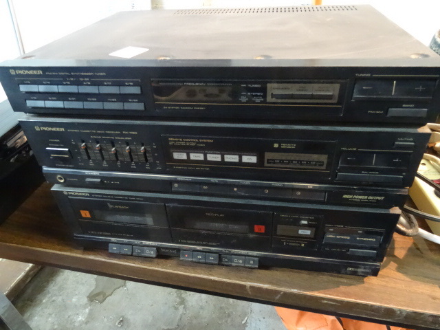 Pioneer Tuner, Cassette Deck,