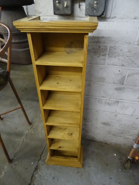 Wood CD Holder 13 X 8 X 44