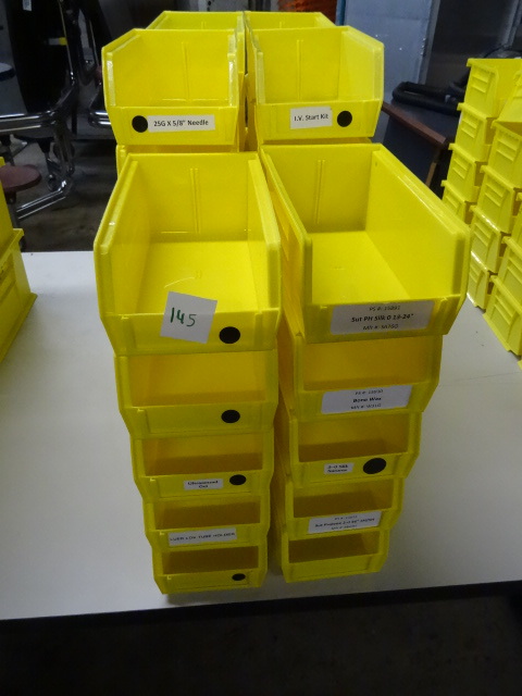 34 Hardware Bins 4 X 7