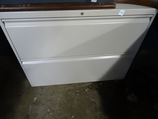 36 Metal 2 Drawer Lateral File
