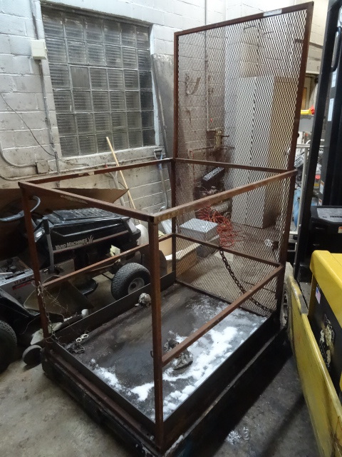 Fork Lift Man Cage 37 X 46 X 78