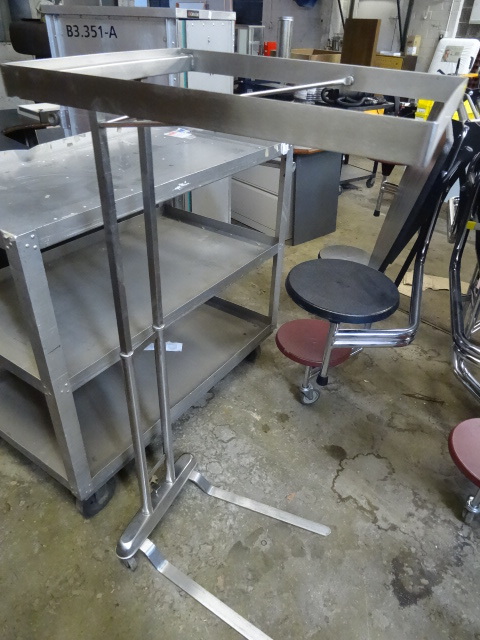 Adjustable Height Laundry Bag Holder