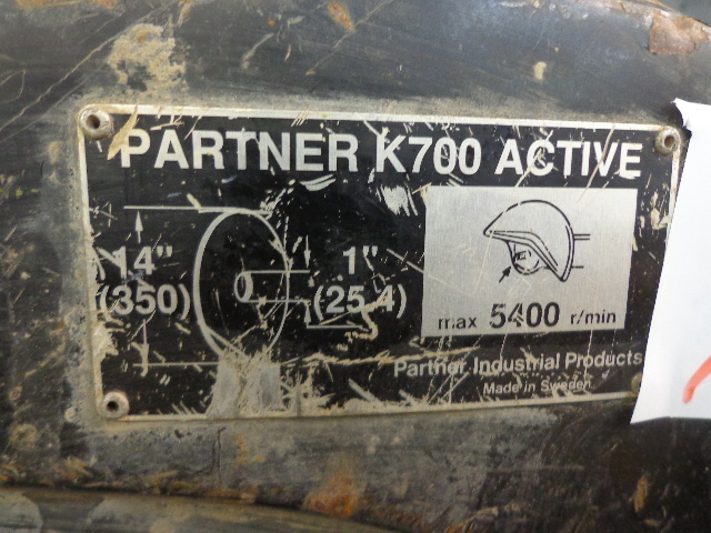 lot 7 image: Partner K700 Active III Parts Saw