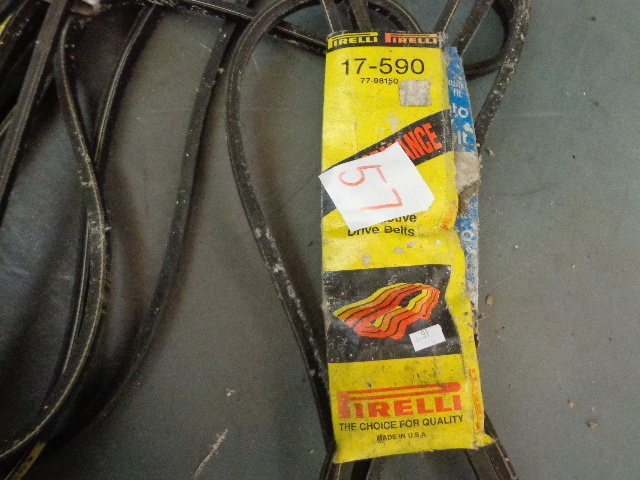 lot 57 image: Automotive Drive Belts