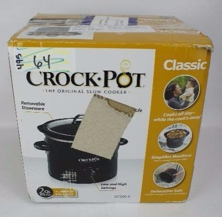 lot 64 image: Crock-Pot Manual Slow Cooker