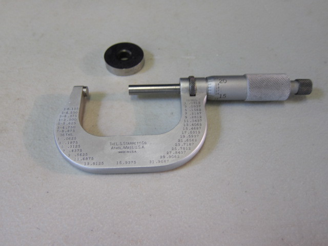 Starrett 2 Micrometer No. 2