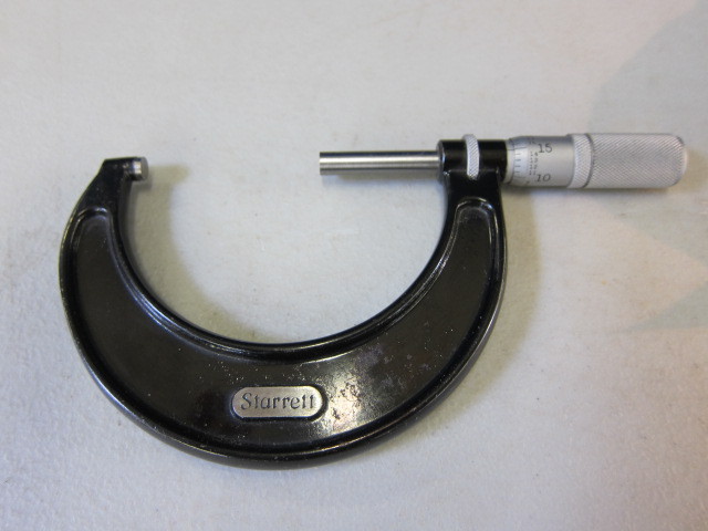 Starrett 3 Micrometer No. 436 - 3