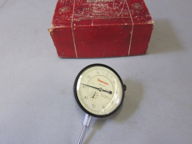 Starrett 2.5 inch dial face