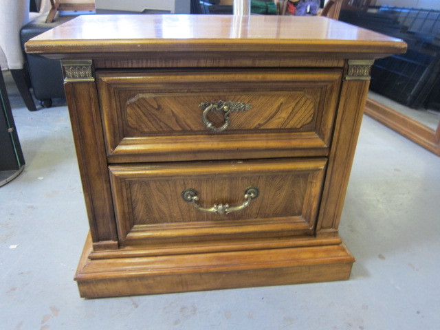 Wooden Nightstand