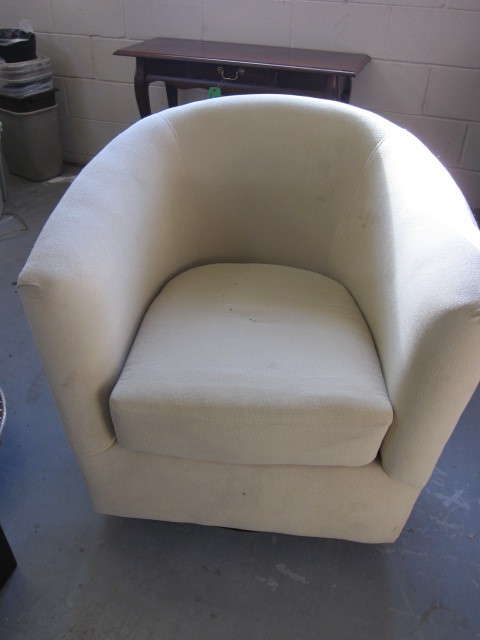Upholstered Swivel Chair